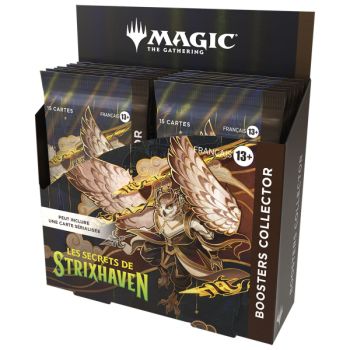 Boite de 12 Boosters- Collector : Les Secrets de Strixhaven - Magic The Gathering - FR