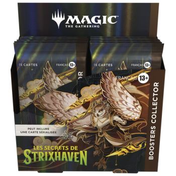Boite de 12 Boosters- Collector : Les Secrets de Strixhaven - Magic The Gathering - FR