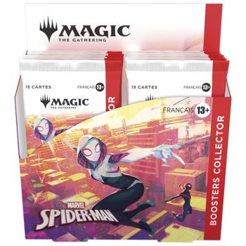 Boite de 12 Boosters - Collector : Marvel : Spider-Man - Magic The Gathering - FR