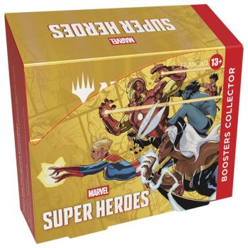 Boite de 12 Boosters - Collector : Marvel Super Heroes - Magic The Gathering - FR