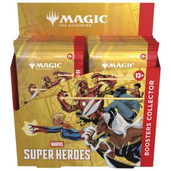 Boite de 12 Boosters - Collector : Marvel Super Heroes - Magic The Gathering - FR