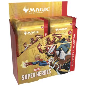 Boite de 12 Boosters - Collector : Marvel Super Heroes - Magic The Gathering - FR