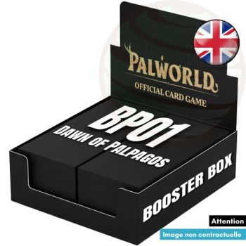 photo Boite de 12 Boosters - Dawn of Palpagos [BP01] - Palworld TCG - EN