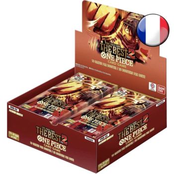 photo Boite de 20 Boosters- PRB02 "The Best" Vol.2 - One Piece CG - FR