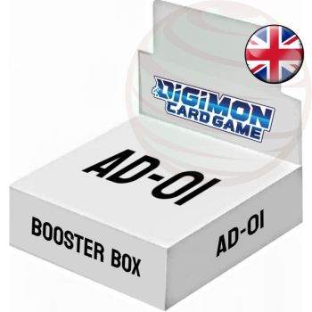 photo Boite de 24 Boosters - AD01 Digimon Generation - Digimon Card Game - EN