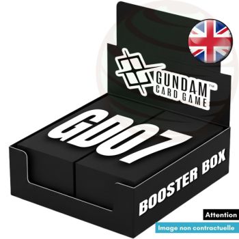 Boite de 24 Boosters - Blazing Fist - Gundam CG - GD07 - EN