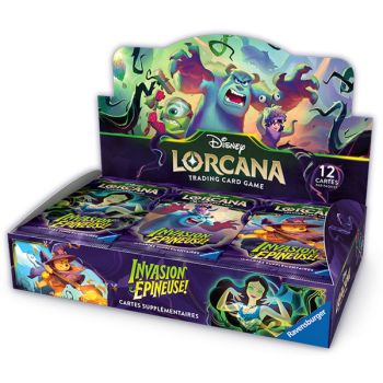 Boite de 24 Boosters - Chapitre 13 : Invasion Épineuse - Disney Lorcana - Set 13 - FR