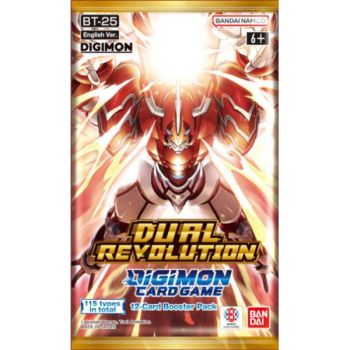 Boite de 24 Boosters - Dual Revolution [BT25] - Digimon Card Game -  EN