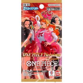 Boite de 24 Boosters - EB03 : ONE PIECE Heroines Edition - One Piece CG - Japonais