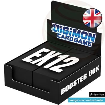 Boite de 24 Boosters - EX12 : Digital World Shambala - Digimon Card Game - EN