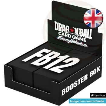 Boite de 24 Boosters - FB12 - Dragon Ball Super CG Fusion World - EN