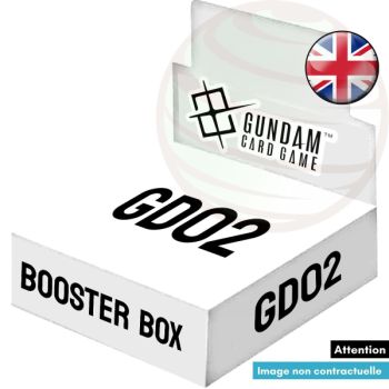 photo Boite de 24 Boosters - Gundam CG - GD02 - EN