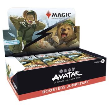 Boite de 24 Boosters Jumpstart - Avatar: Le Dernier Maitre de L'Air - Magic The Gathering - FR