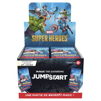 Boite de 24 Boosters Jumpstart - Marvel Super Heroes - Magic The Gathering - FR