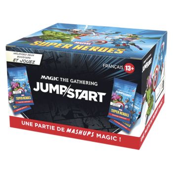 Boite de 24 Boosters Jumpstart - Marvel Super Heroes - Magic The Gathering - FR