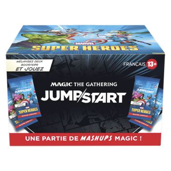 Boite de 24 Boosters Jumpstart - Marvel Super Heroes - Magic The Gathering - FR