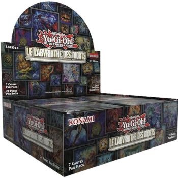 photo Boite de 24 Boosters - Le Labyrinthe des Morts - Yu-Gi-Oh! - MZMU - FR