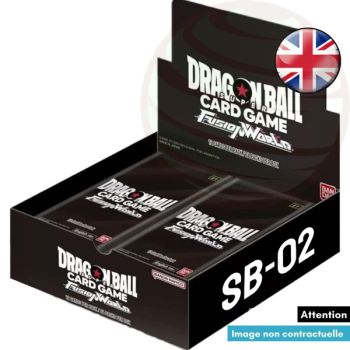 photo Boite de 24 Boosters - Manga Booster Pack 02 - SB02 - Dragon Ball Super CG Fusion World - EN