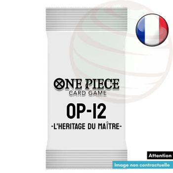 Boite de 24 Boosters - OP12 "L'Heritage du Maître" - One Piece CG - OP-12 - FR