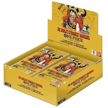 Boite de 24 Boosters - OP17 : The World's Strongest Warriors - One Piece CG -  OP-17 - EN