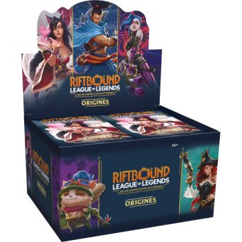 Boîte de 24 Boosters - Set 1 Origines - Riftbound League of Legends TCG - Français