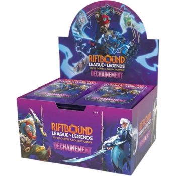 Boite de 24 Boosters - Set 3 Déchaînement - Riftbound League of Legends TCG - Français