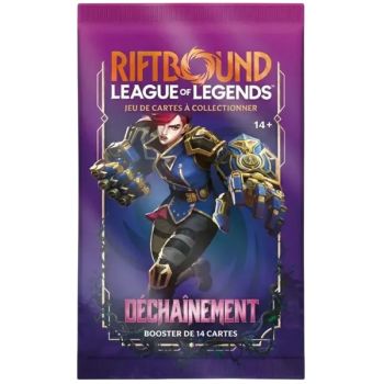Boite de 24 Boosters - Set 3 Déchaînement - Riftbound League of Legends TCG - Français