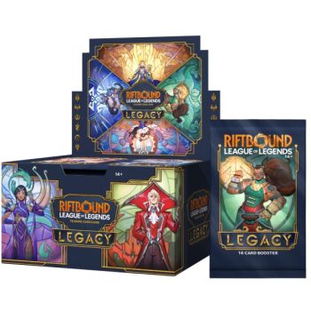 Boite de 24 Boosters - Set 6 Legacy - Riftbound League of Legends TCG - Anglais
