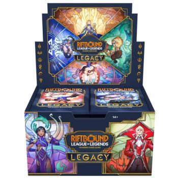 Boite de 24 Boosters - Set 6 Legacy - Riftbound League of Legends TCG - Anglais