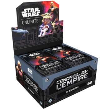 Boite de 24 Boosters - Star Wars Unlimited : Cendres de l'Empire - Set 8 - FR