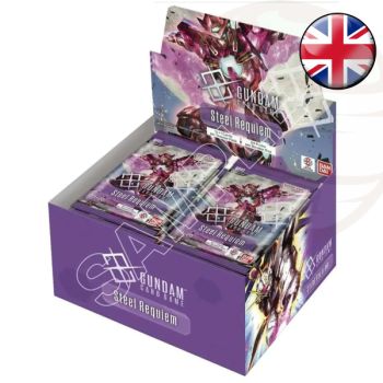 photo Boite de 24 Boosters - Steel Requiem [GD-03] - Gundam CG - GD03 - EN