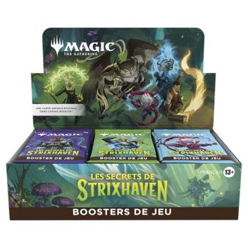Boite de 30 Boosters de Jeu - Les Secrets de Strixhaven - Magic The Gathering - FR