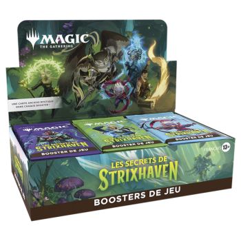Boite de 30 Boosters de Jeu - Les Secrets de Strixhaven - Magic The Gathering - FR