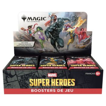 Boite de 30 Boosters de Jeu - Marvel Super Heroes - Magic The Gathering - FR