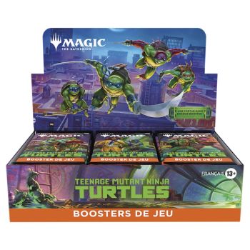 Boite de 30 Boosters de Jeu - Teenage Mutant Ninja Turtles - Magic The Gathering - FR