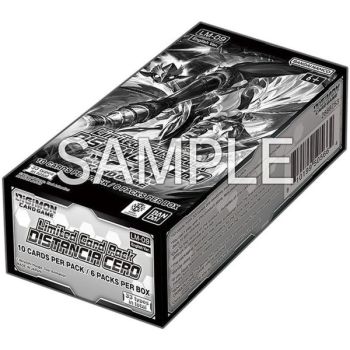 Boite de 6 Boosters - Distancia Cero [LM09] - Digimon Card Game -  EN