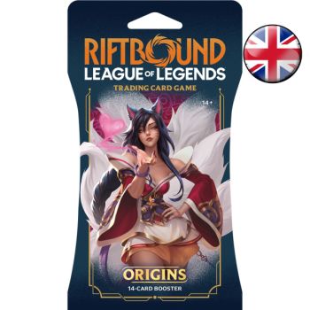 Booster sous Blister - Set 1 Origins - Riftbound League of Legends TCG - Anglais