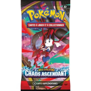 Bundle 6 Boosters - Mega-Evolution : Chaos Ascendant [ME04][CRI] - Pokémon - FR