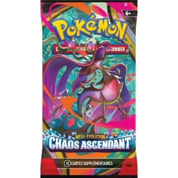 Bundle 6 Boosters - Mega-Evolution : Chaos Ascendant [ME04][CRI] - Pokémon - FR