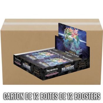 Carton de 12 Boites  de 12 Boosters - Dawn of Palpagos [BP01] - Palworld TCG - EN
