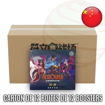 Item Carton de 12 Boites de 12 Boosters Jumbo - Set 1 Origins - Riftbound League of Legends TCG - Chinois