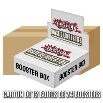photo Carton de 12 Boites de 24 Boosters - Le Labyrinthe des Morts - Yu-Gi-Oh! - MZMU - FR