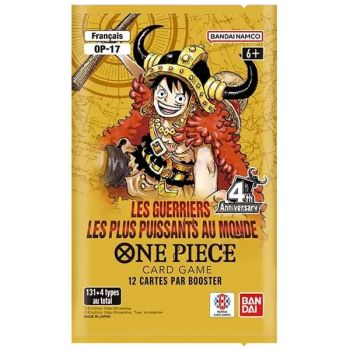 Carton de 12 Boites de 24 Boosters - OP17 : Les Guerriers Les Plus Puissants Au Monde - One Piece CG -  OP-17 - FR