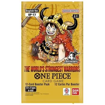 Carton de 12 Boites de 24 Boosters - OP17 : The World's Strongest Warriors - One Piece CG -  OP-17 - EN