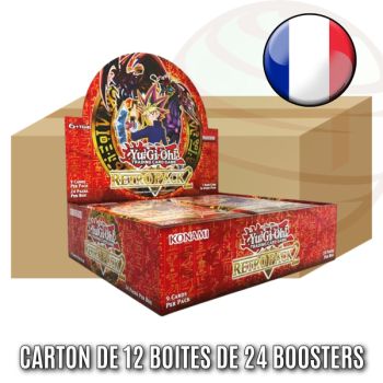 photo Carton de 12 Boites de 24 Boosters - Retro Pack 2 (Reprint) - Yu-Gi-Oh! - RP02 - FR