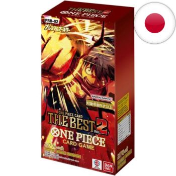 Carton de 20 Boites de 10 Boosters - The Best : PRB02 - One Piece CG - Japonais