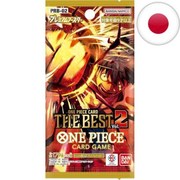 Carton de 20 Boites de 10 Boosters - The Best : PRB02 - One Piece CG - Japonais