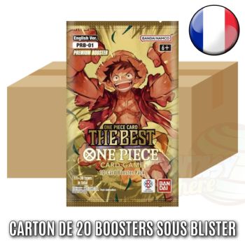Item Carton de 20 Boosters Blister - PRB01 "The Best" - One Piece CG - FR
