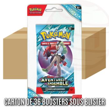 Item Carton de 36 Boosters Blister - Ecarlate et Violet - Aventure Ensemble [SV9][EV09] - Pokémon - FR