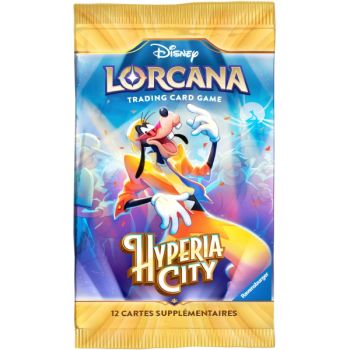Carton de 4 Troves Packs - Le Trésor des Illumineurs – Chapitre 14 : Hyperia City - Disney Lorcana - Set 14 - FR